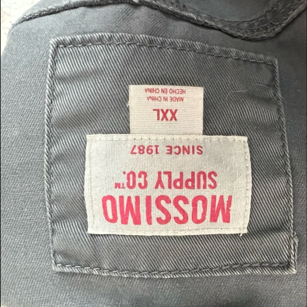 Mossimo supply Gray jacket/coat xxl - Picture 5 of 6